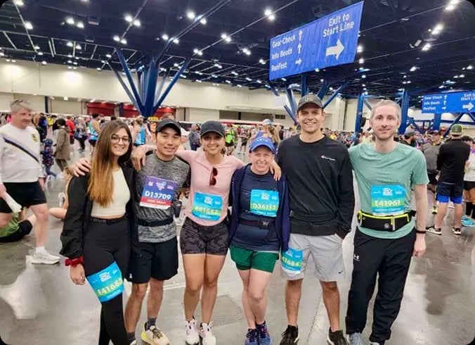 Running the 2026 Chevron<br /> marathon